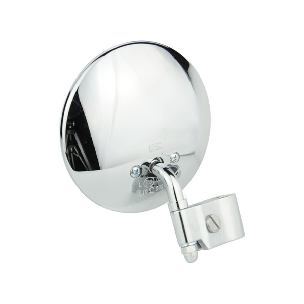 FAR Classic Vespa & Lambretta Chrome Legshield Mirror (Left & Right Hand Side)