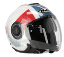 HJC i40N Pyle White/Blue/Red
