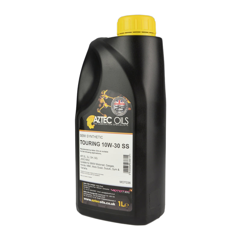 MOTOTEC 10W-30 Touring Semi-Synthetic 4T Engine Oil