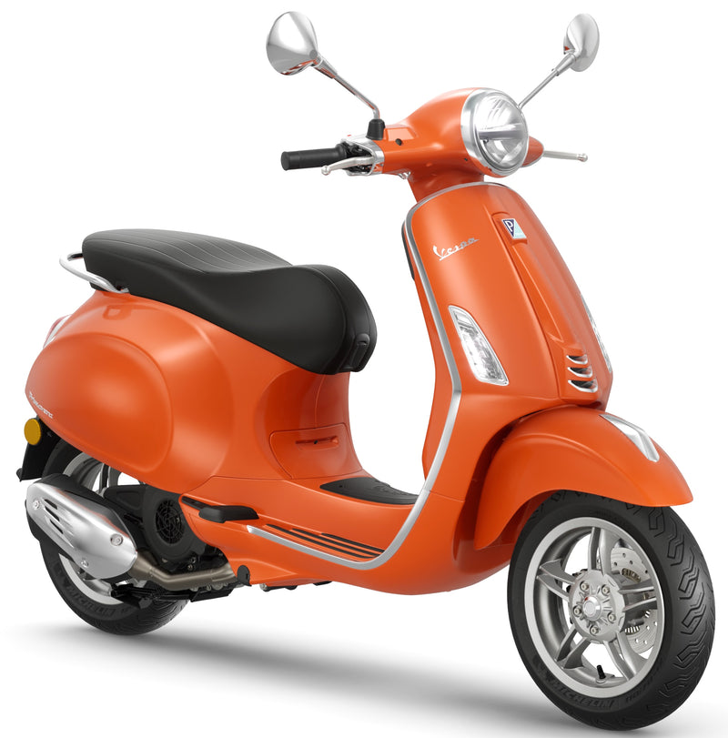 Vespa Primavera 125 E5+ Arancio Impulsivo Save £656 on RRP