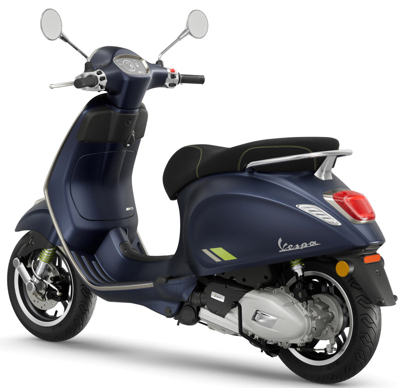 Vespa Primavera 125 Tech E5+ Blu Energico Matt Save £800 on RRP